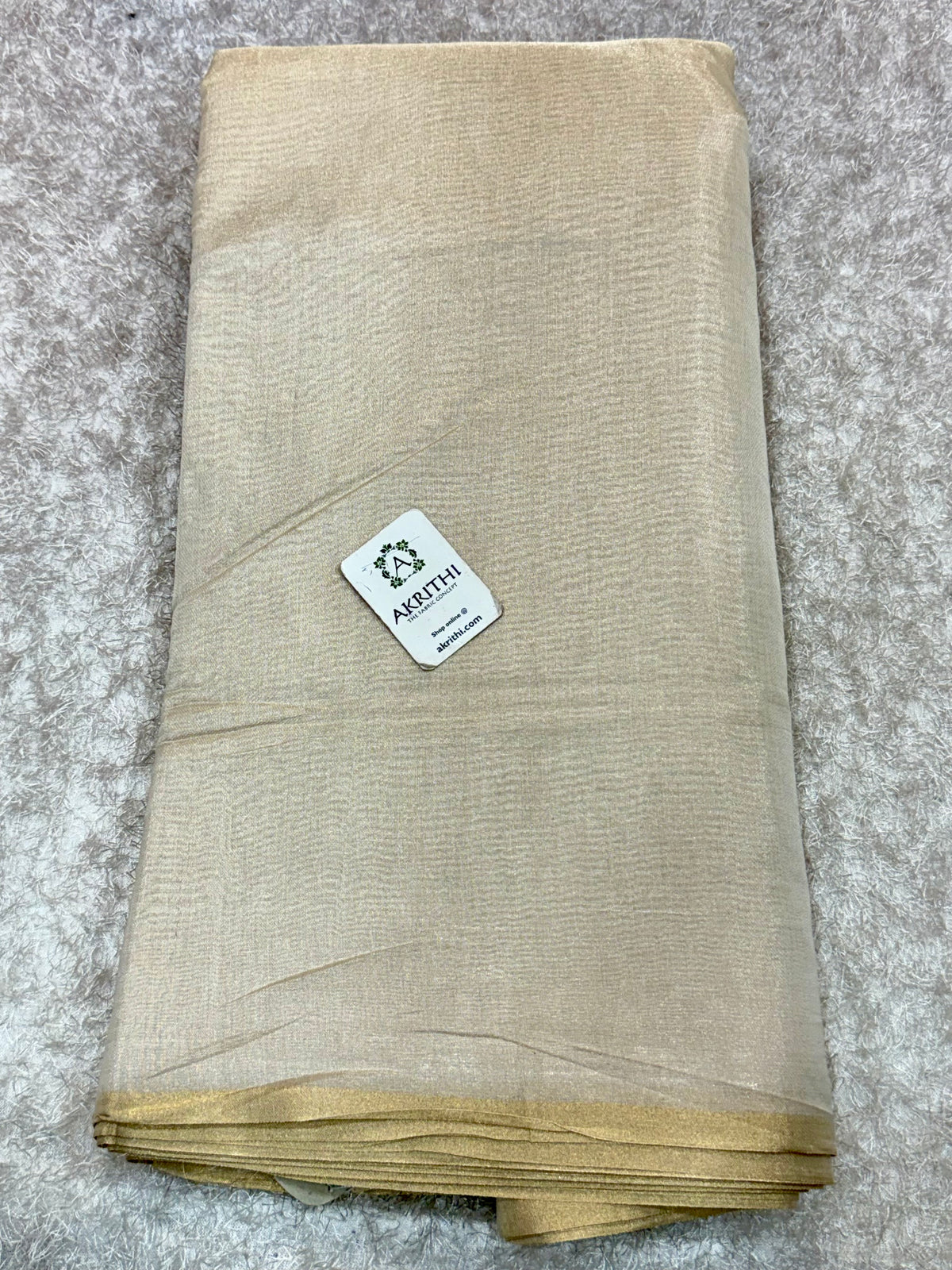 Dyeable banarasi Pure silk chanderi tissue fabric
