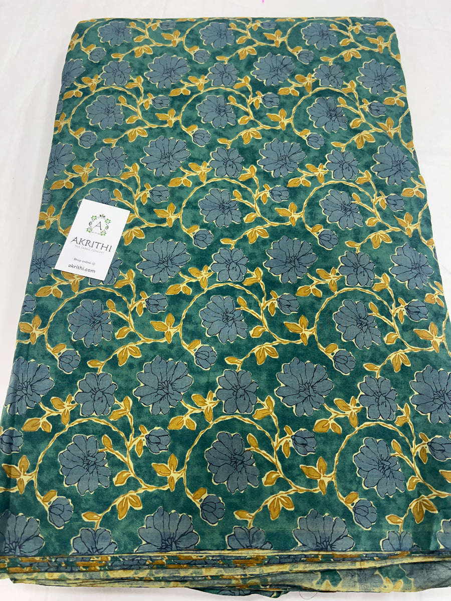 Printed pure cotton fabric