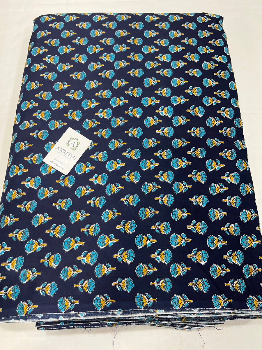 Printed pure cotton fabric