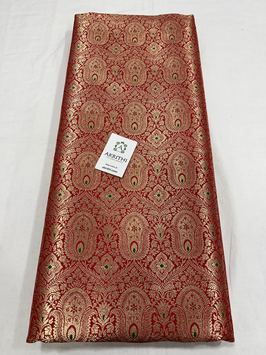 Banarasi brocade fabric