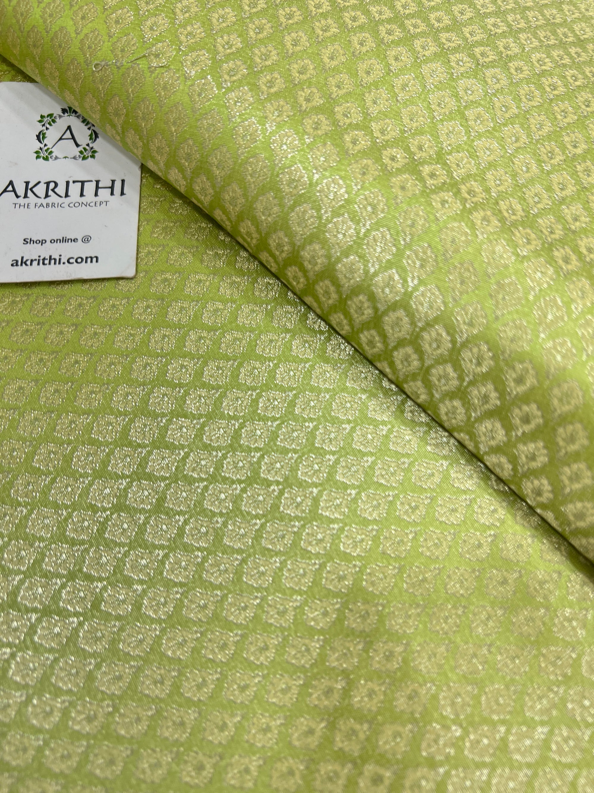 Pure Banarasi brocade fabric