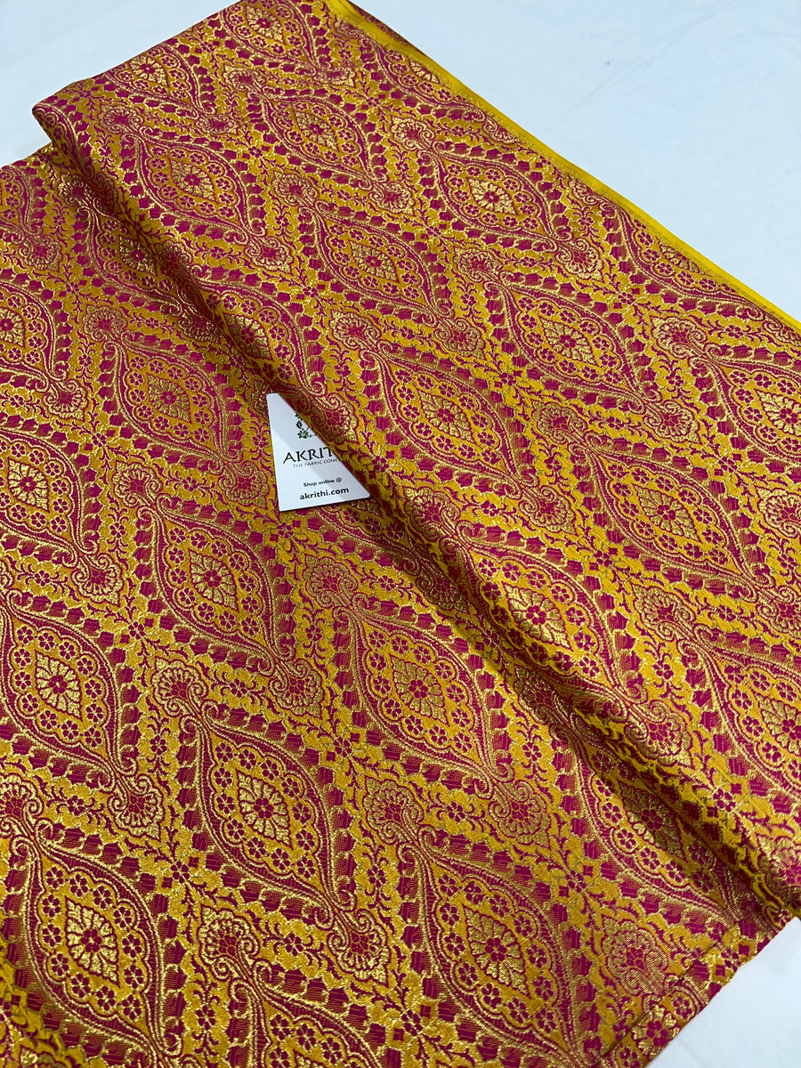 Banarasi brocade fabric