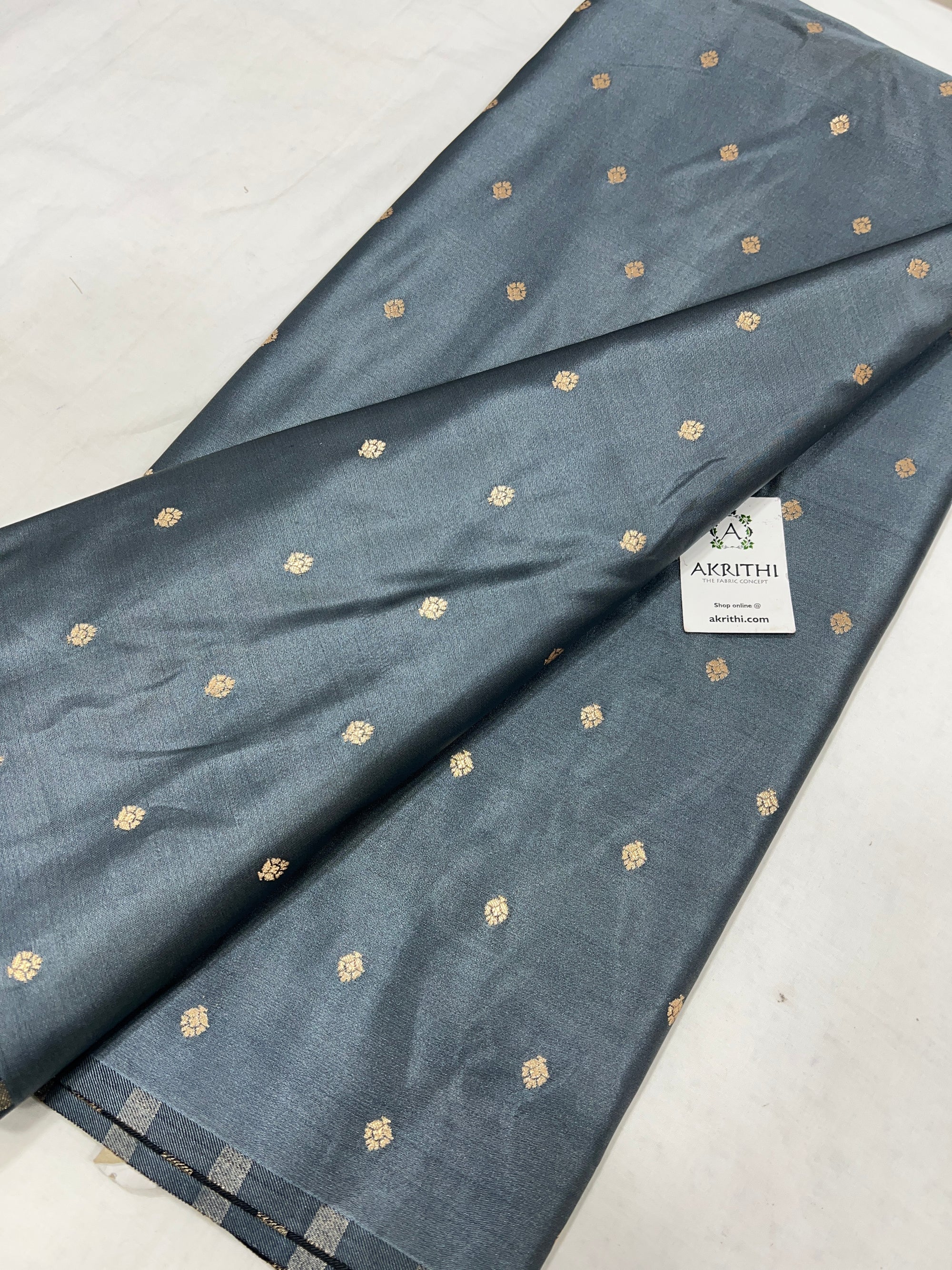 Pure Banarasi brocade fabric