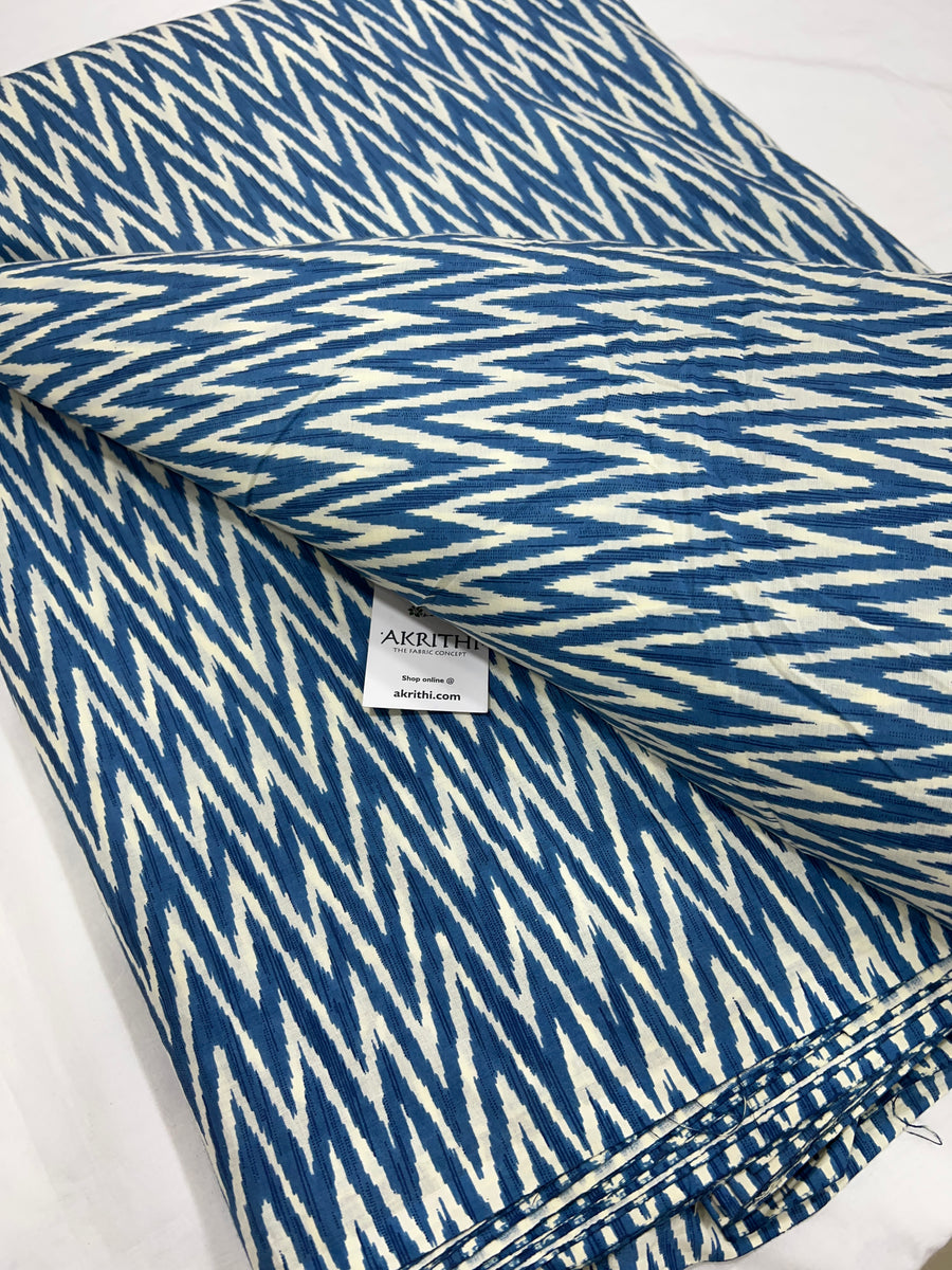 Printed pure cotton fabric