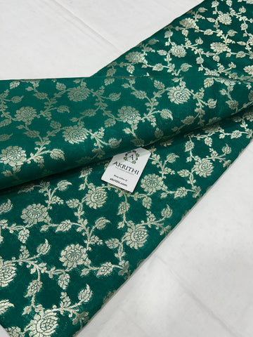 Pure Banarasi brocade fabric