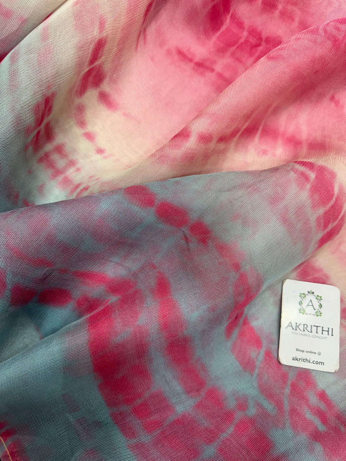 Printed viscose jute fabric