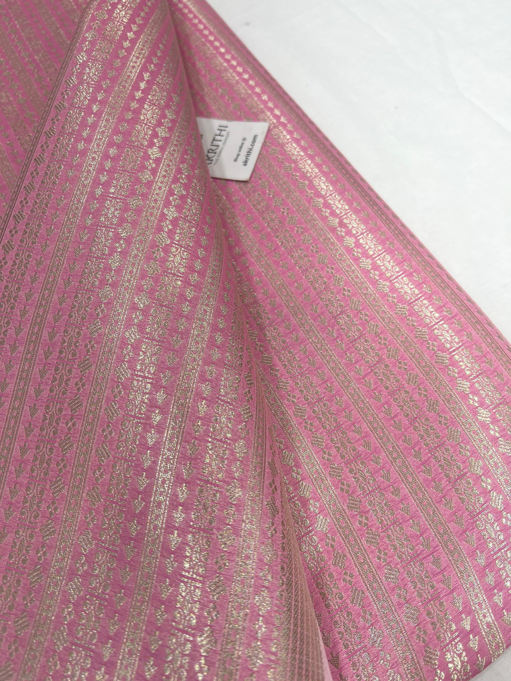 Pure Banarasi brocade fabric