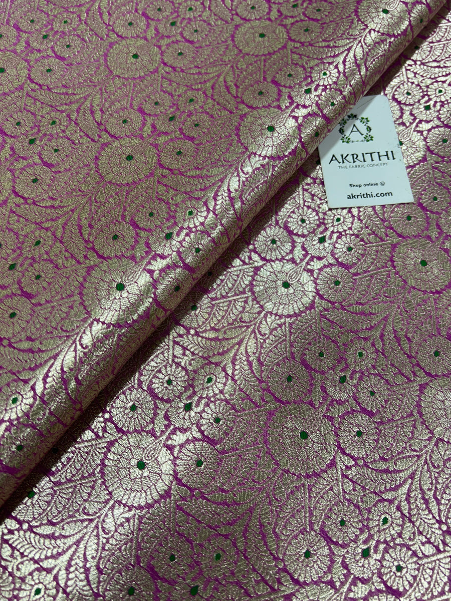 Banarasi brocade fabric