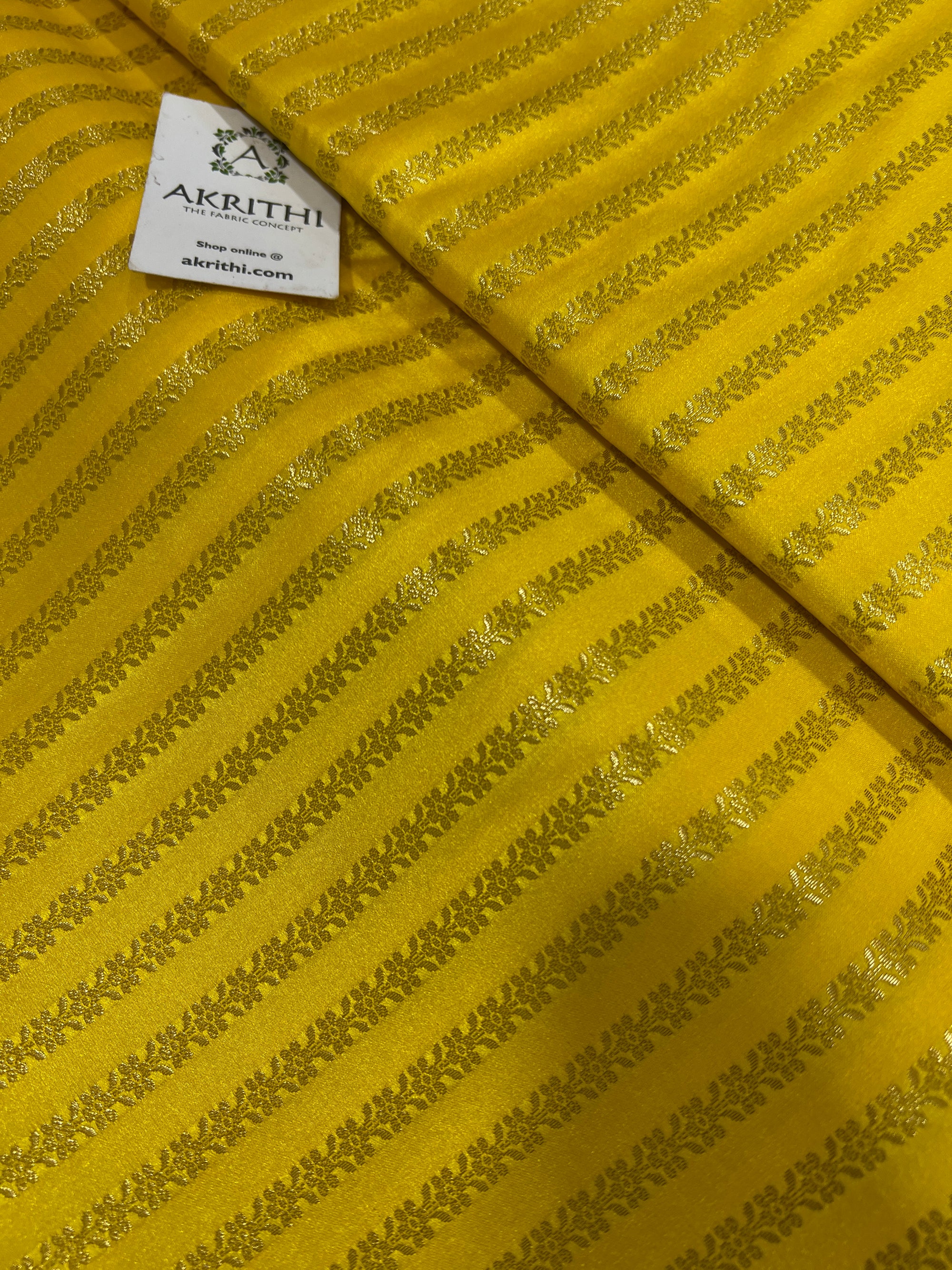 Pure Banarasi brocade fabric