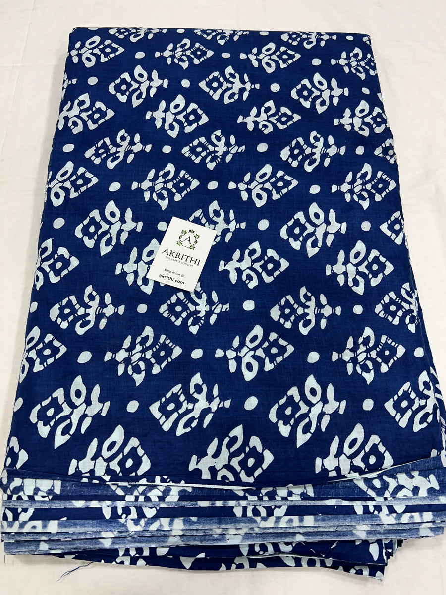 Printed pure cotton fabric