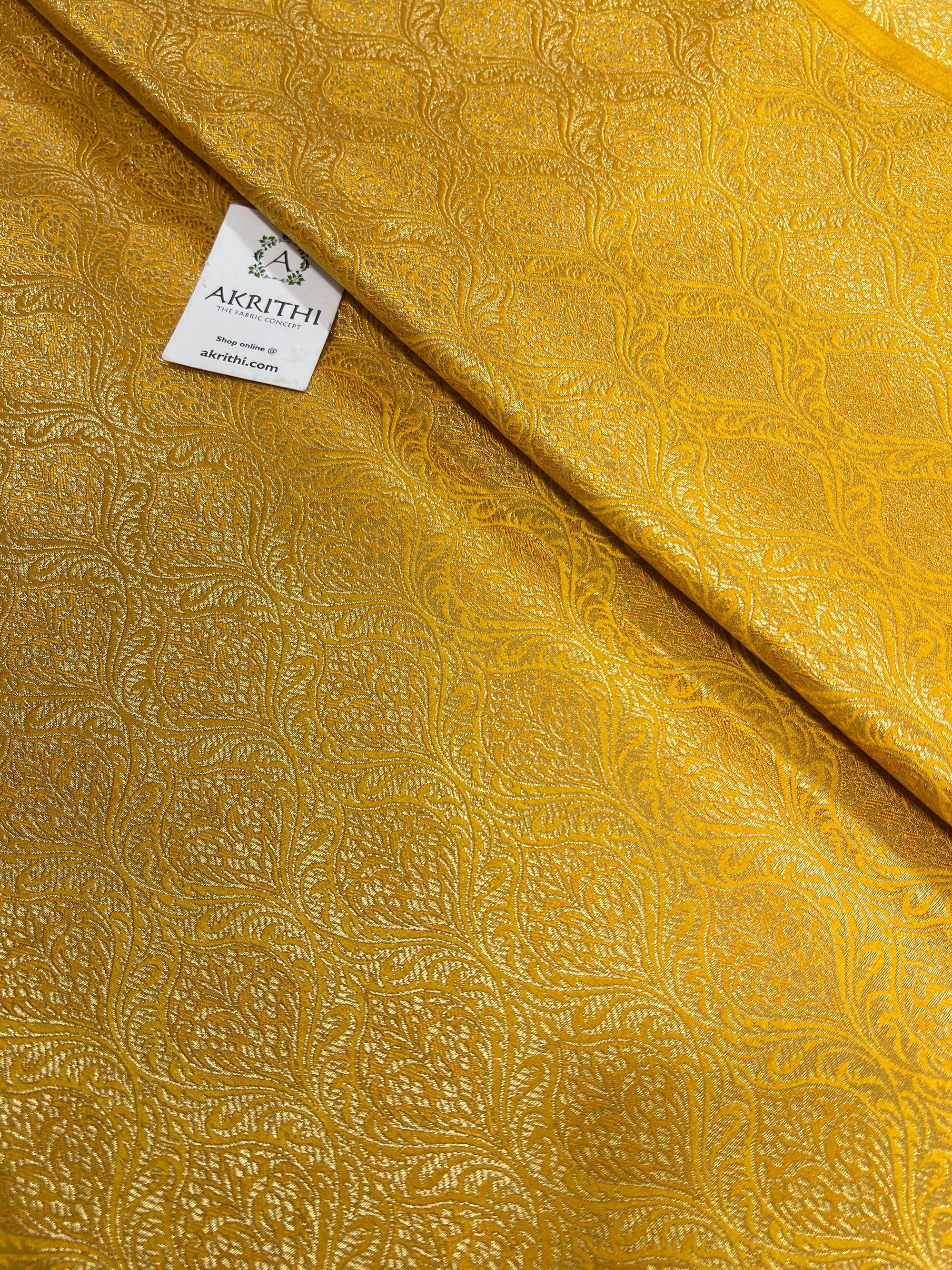 Pure Banarasi brocade fabric