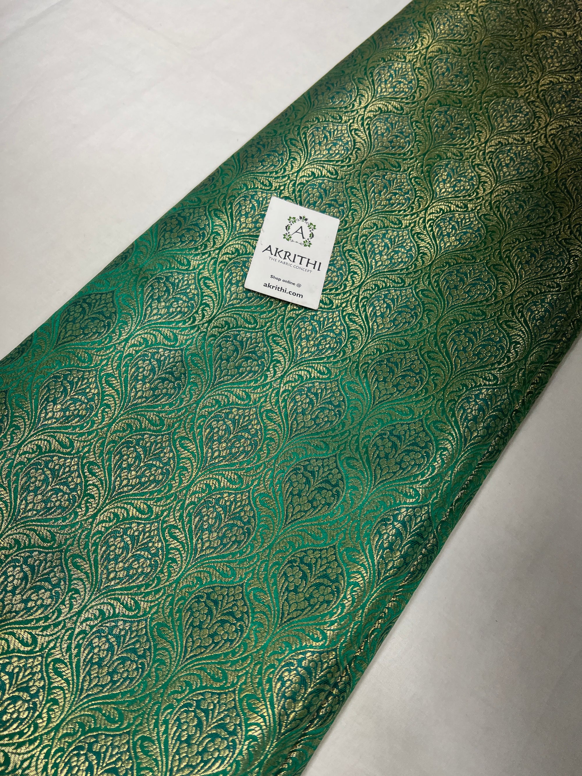 Pure Banarasi brocade fabric