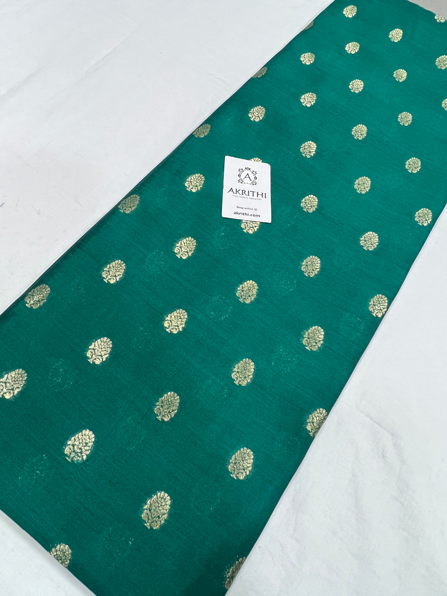 Pure chiniya silk Banarasi brocade fabric