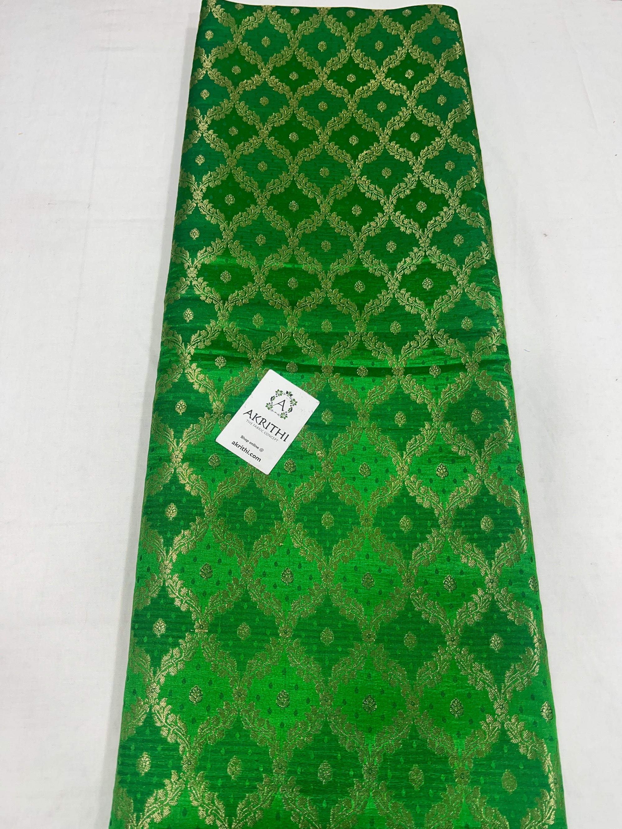 Pure Banarasi brocade fabric