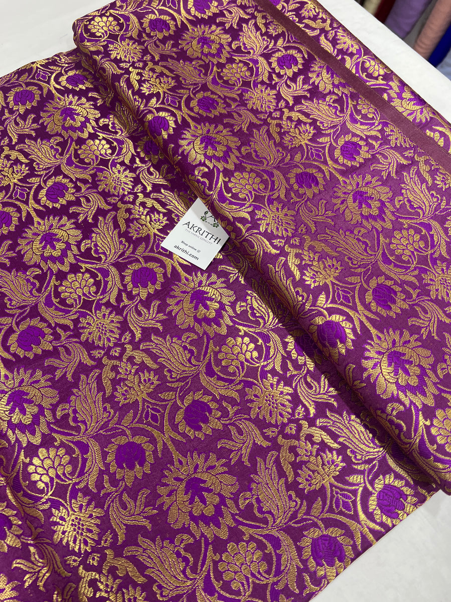 Banarasi brocade fabric