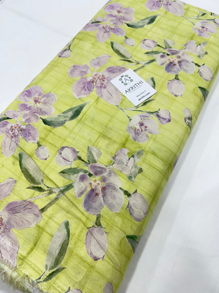 Digital Printed pure cotton fabric