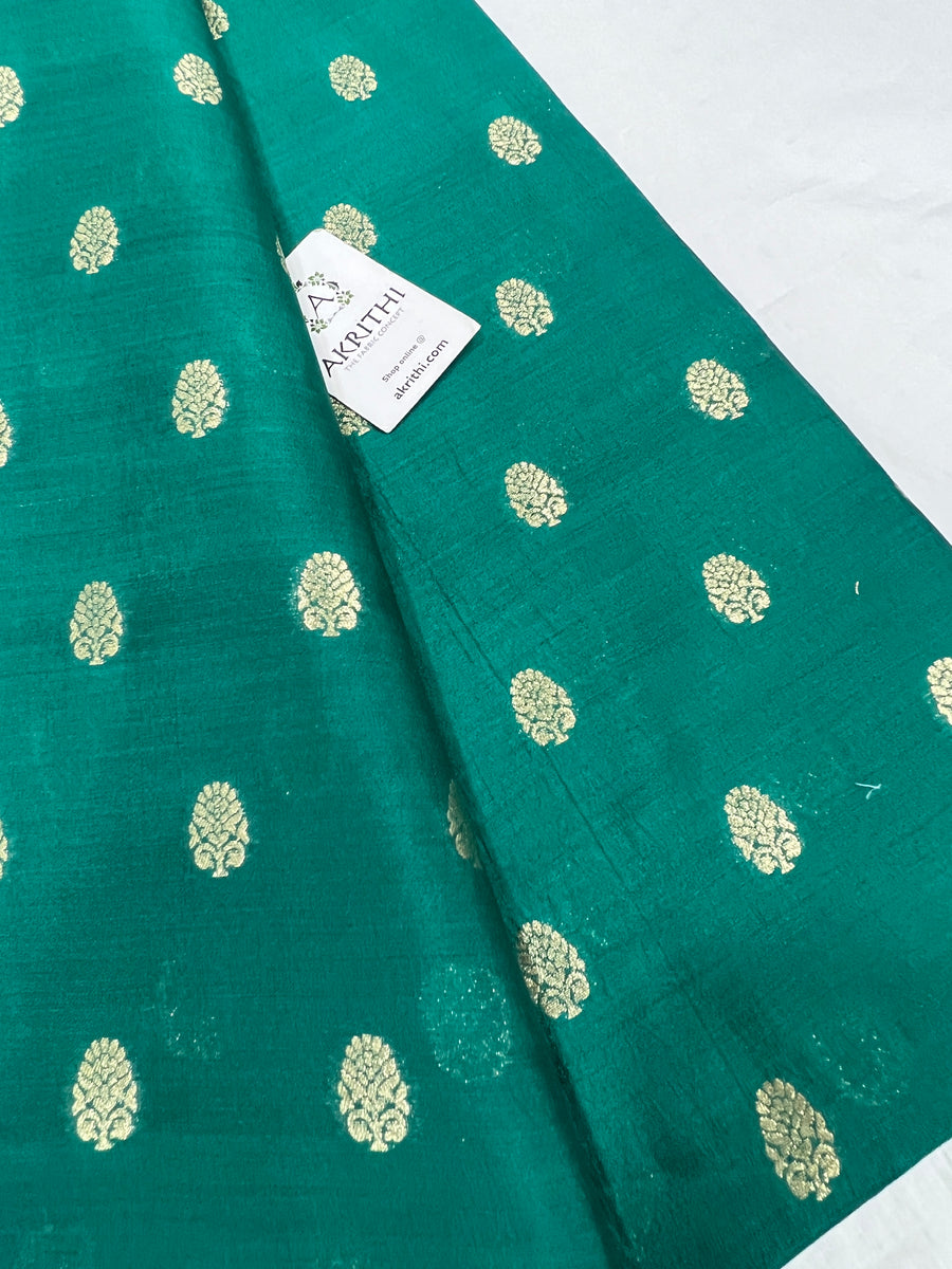 Pure chiniya silk Banarasi brocade fabric