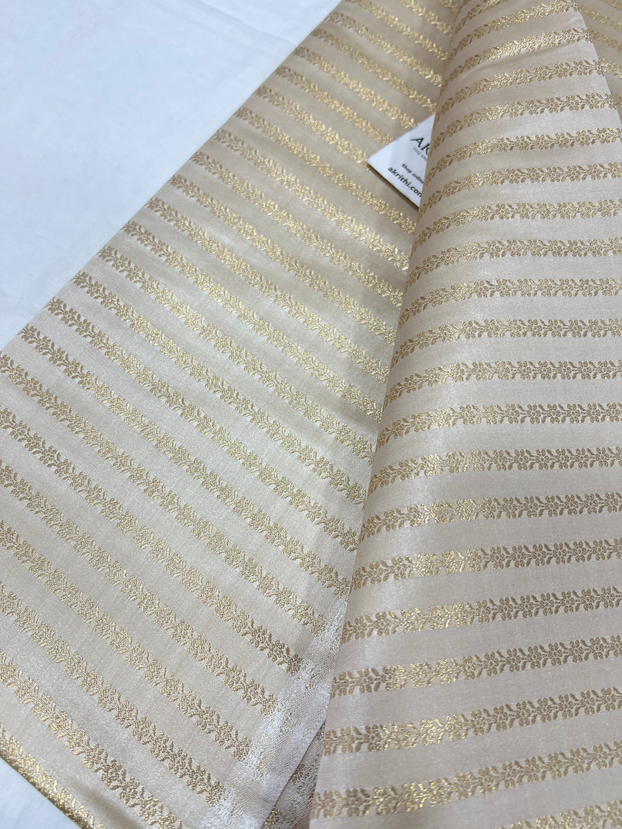 Pure Banarasi brocade fabric