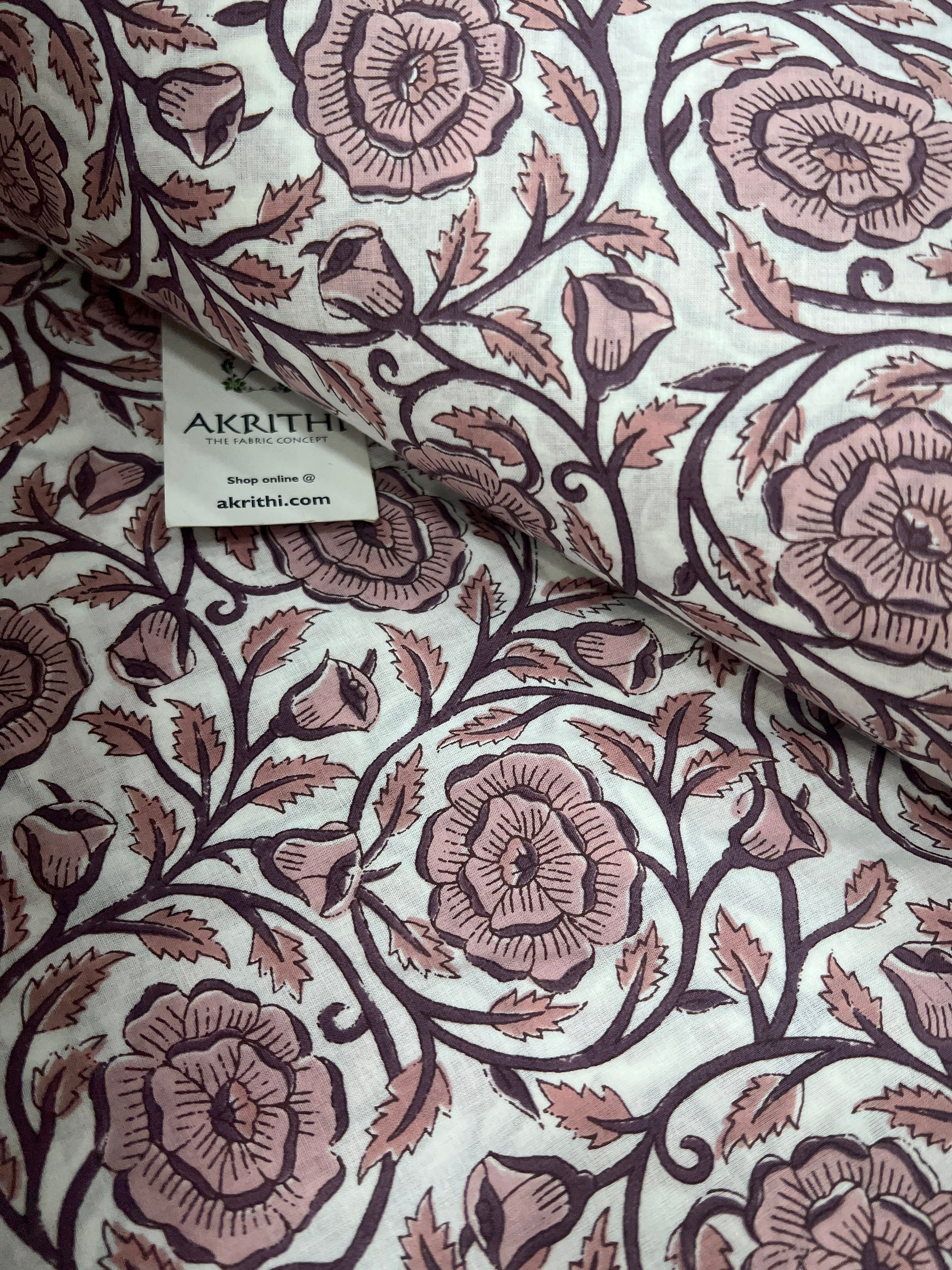 Printed pure cotton fabric 70 cms cut