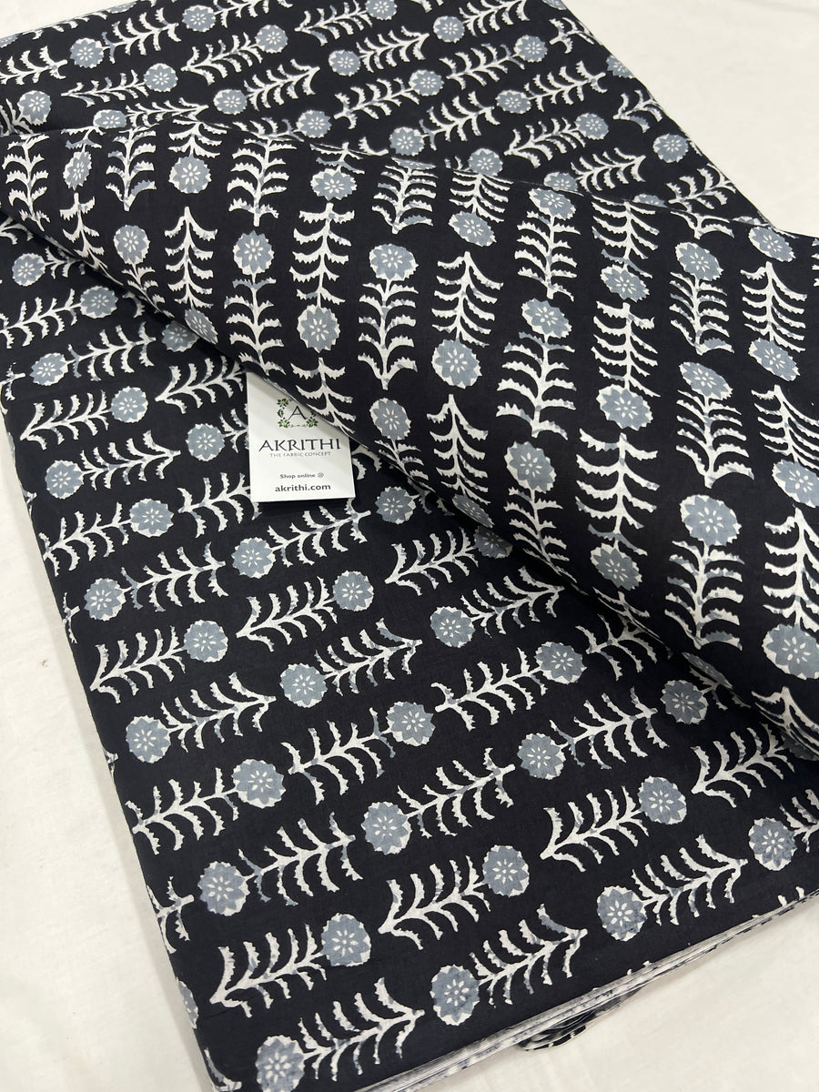 Printed pure cotton fabric