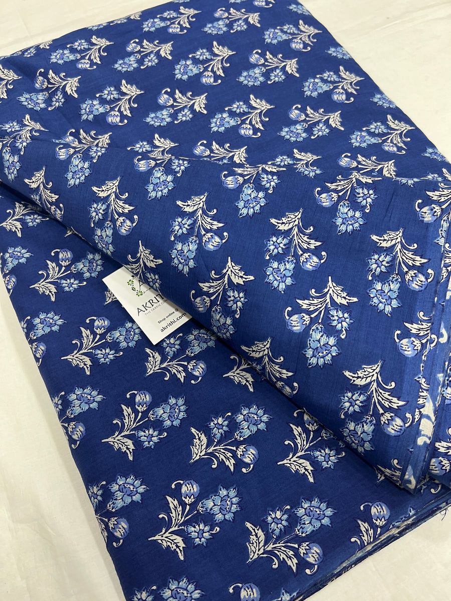 Printed pure cotton fabric