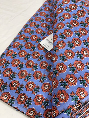 Printed pure cotton fabric