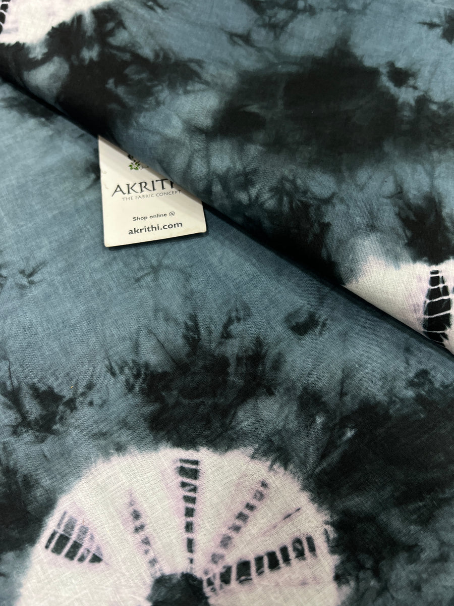 Shibori Printed pure cotton fabric