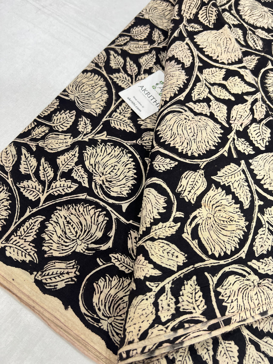 Hand block Printed pure cotton fabric