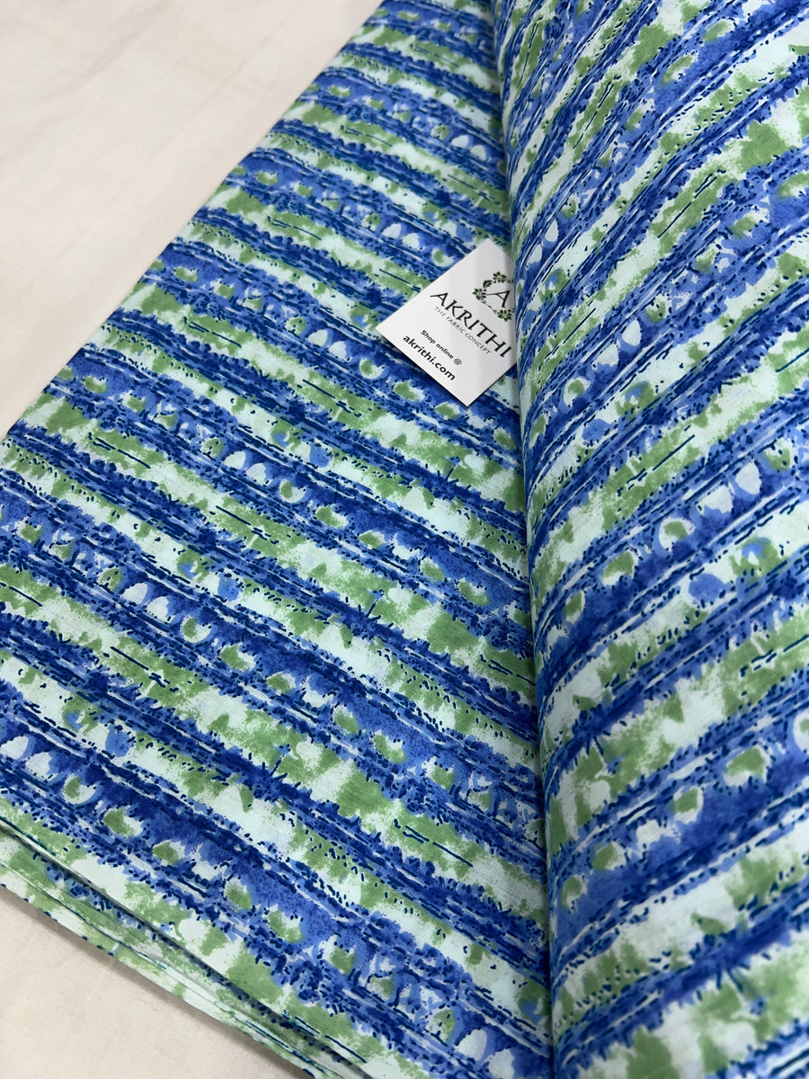 Printed pure cotton fabric