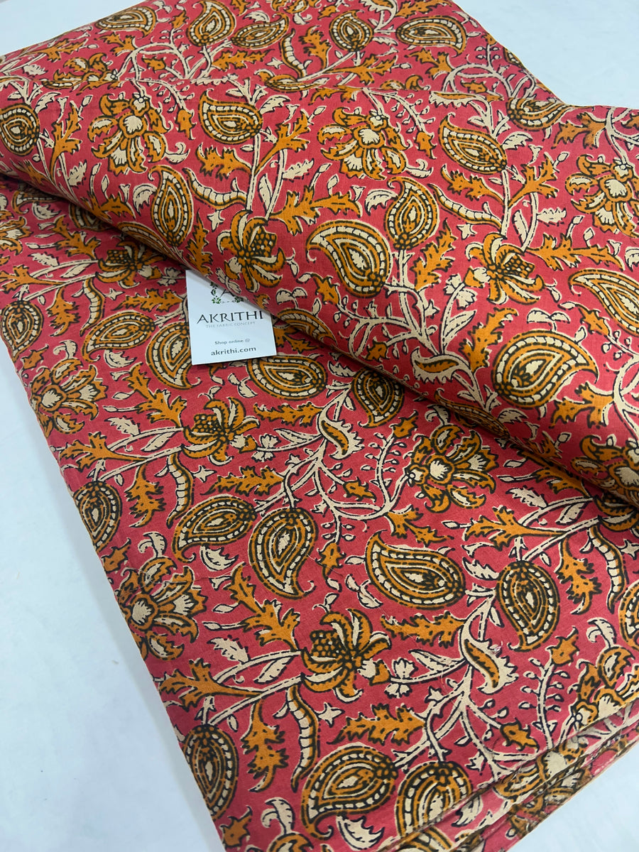 Printed pure cotton fabric