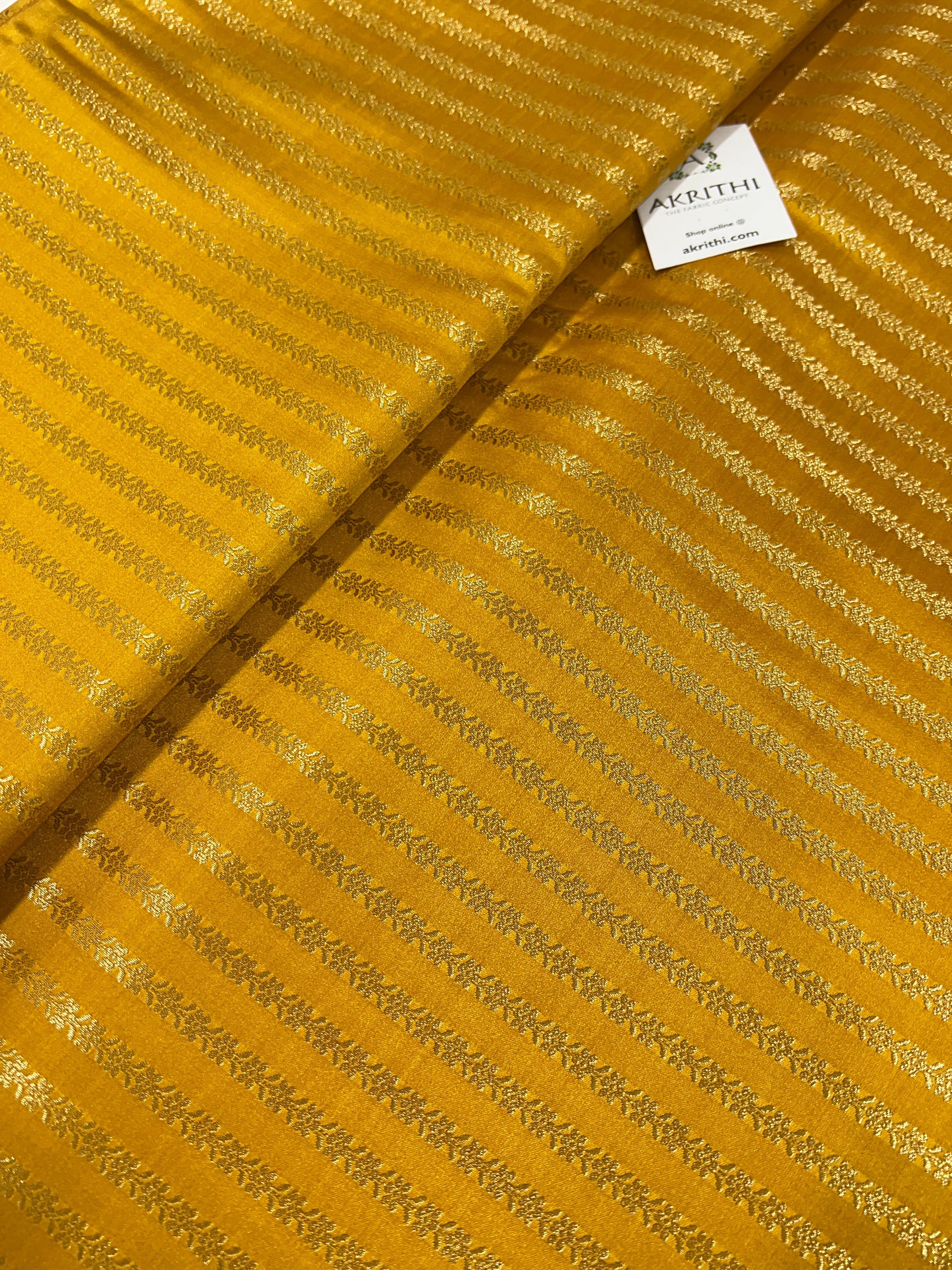 Pure Banarasi brocade fabric