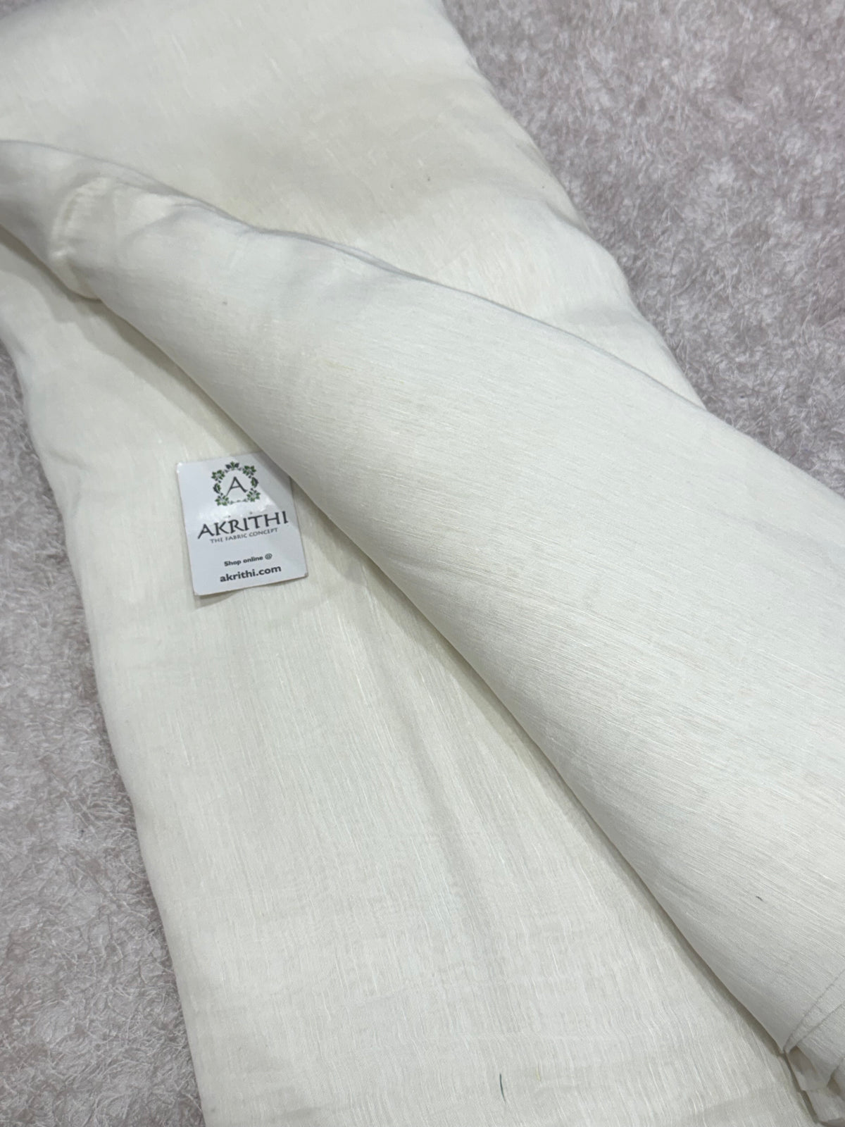 Dyeable Pure linen silk fabric