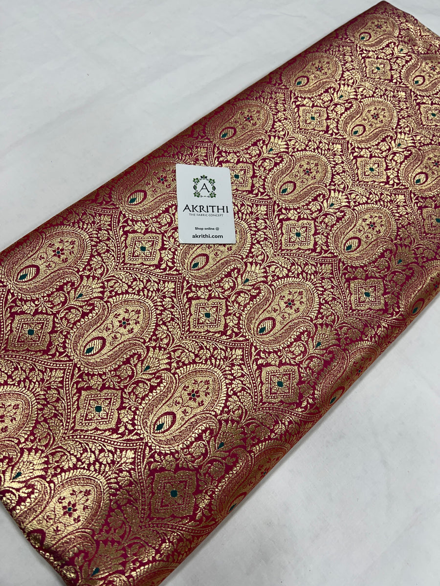 Banarasi brocade fabric