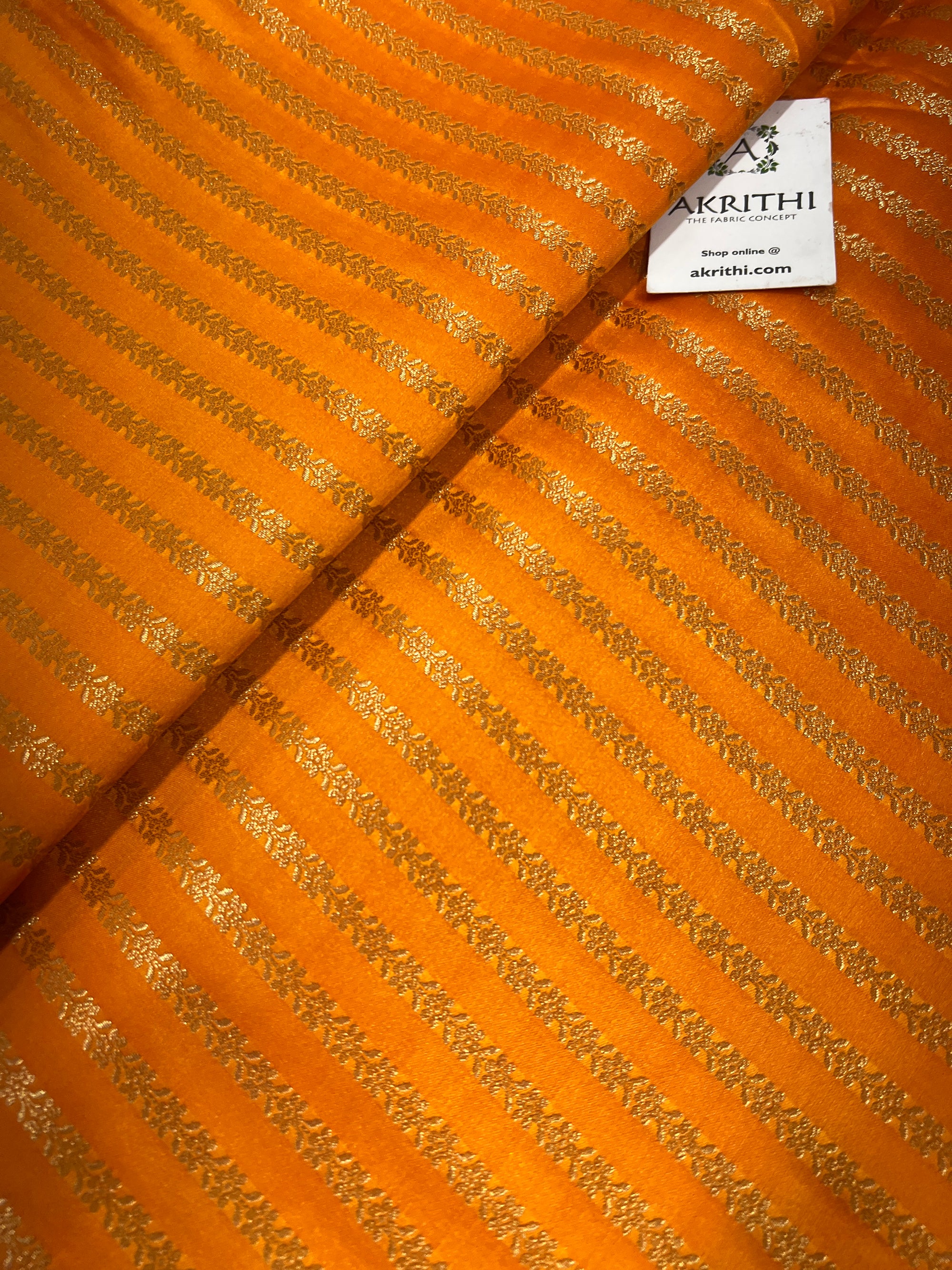 Pure Banarasi brocade fabric