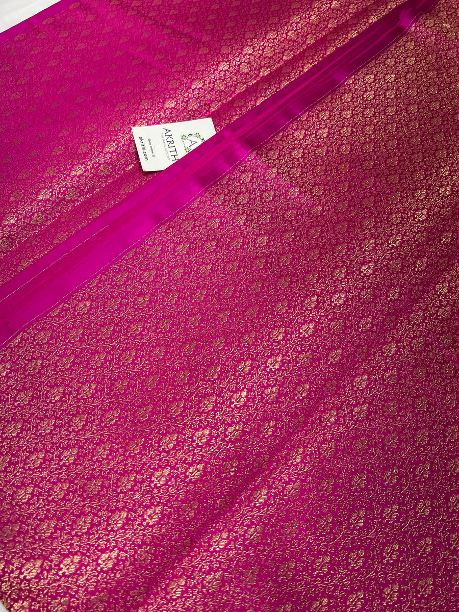 Pure Banarasi brocade fabric