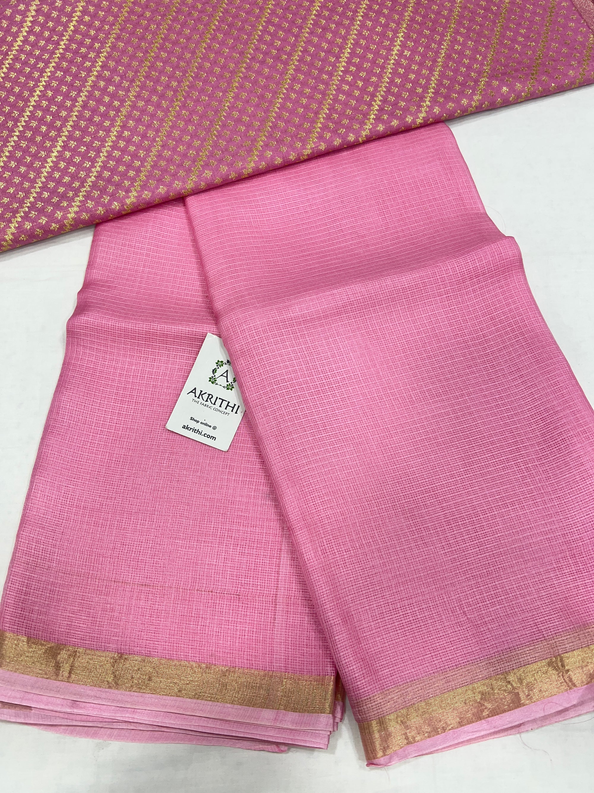 Pure silk kota saree with blouse