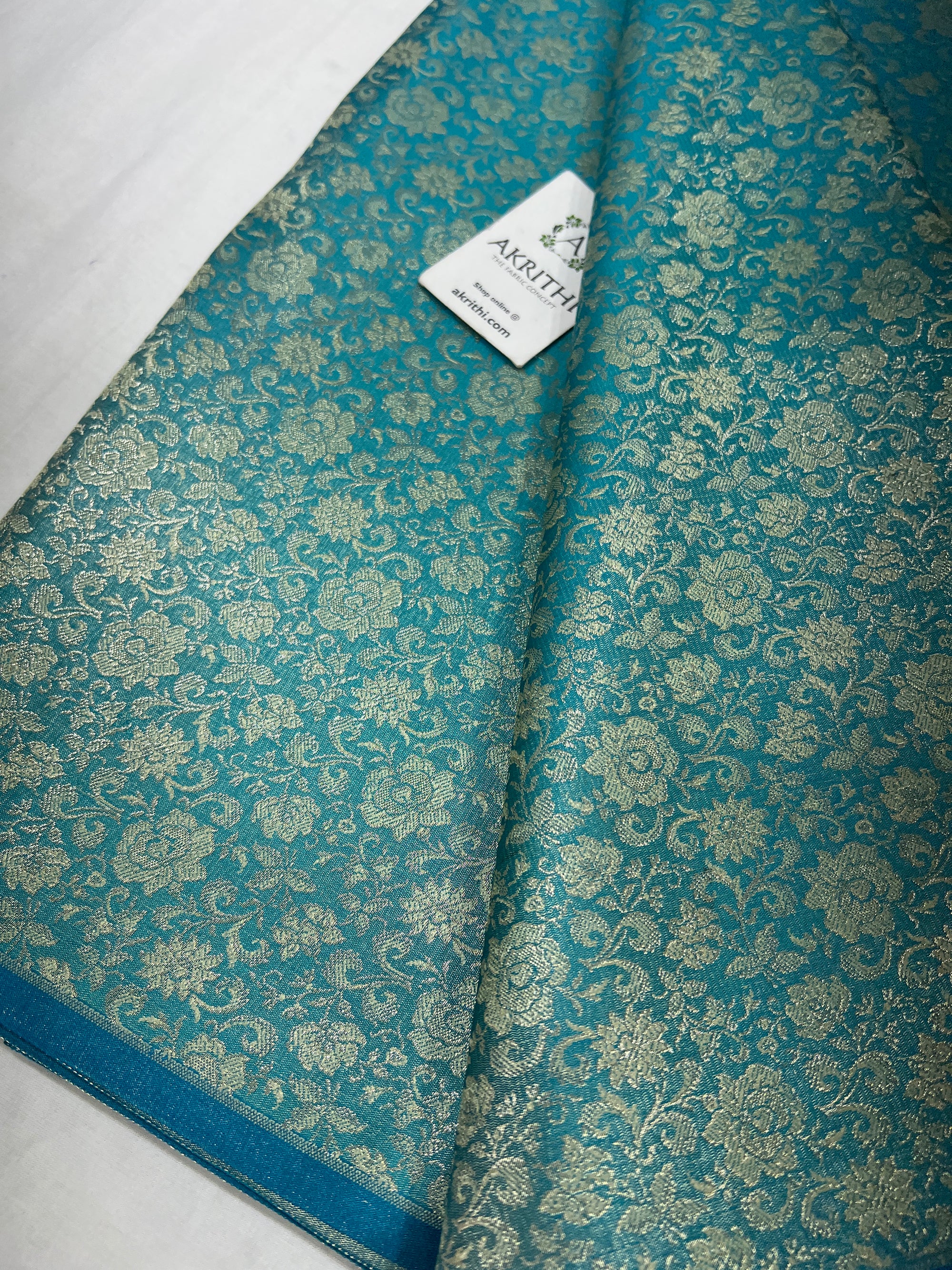 Pure Banarasi brocade fabric