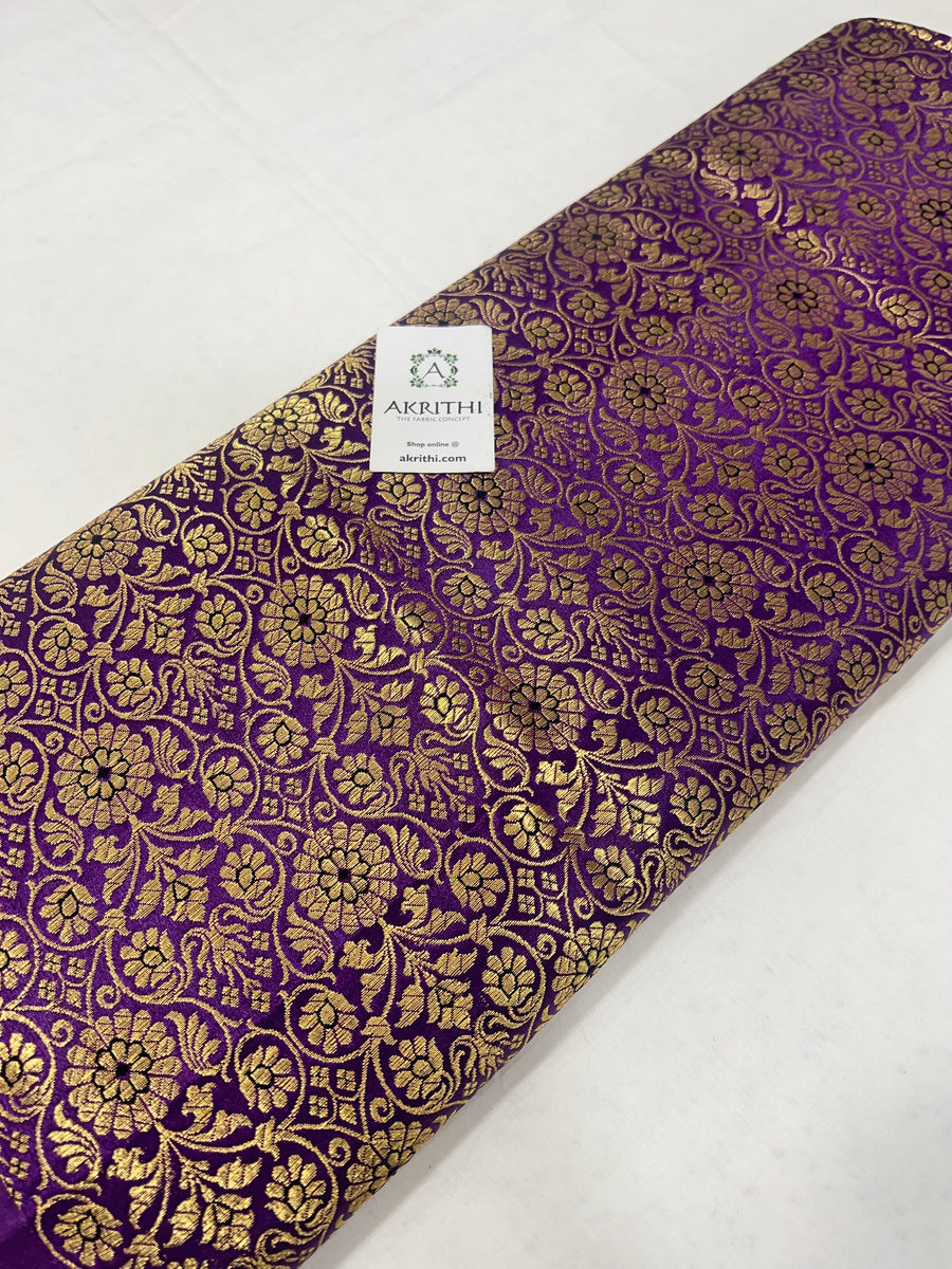 Banarasi brocade fabric