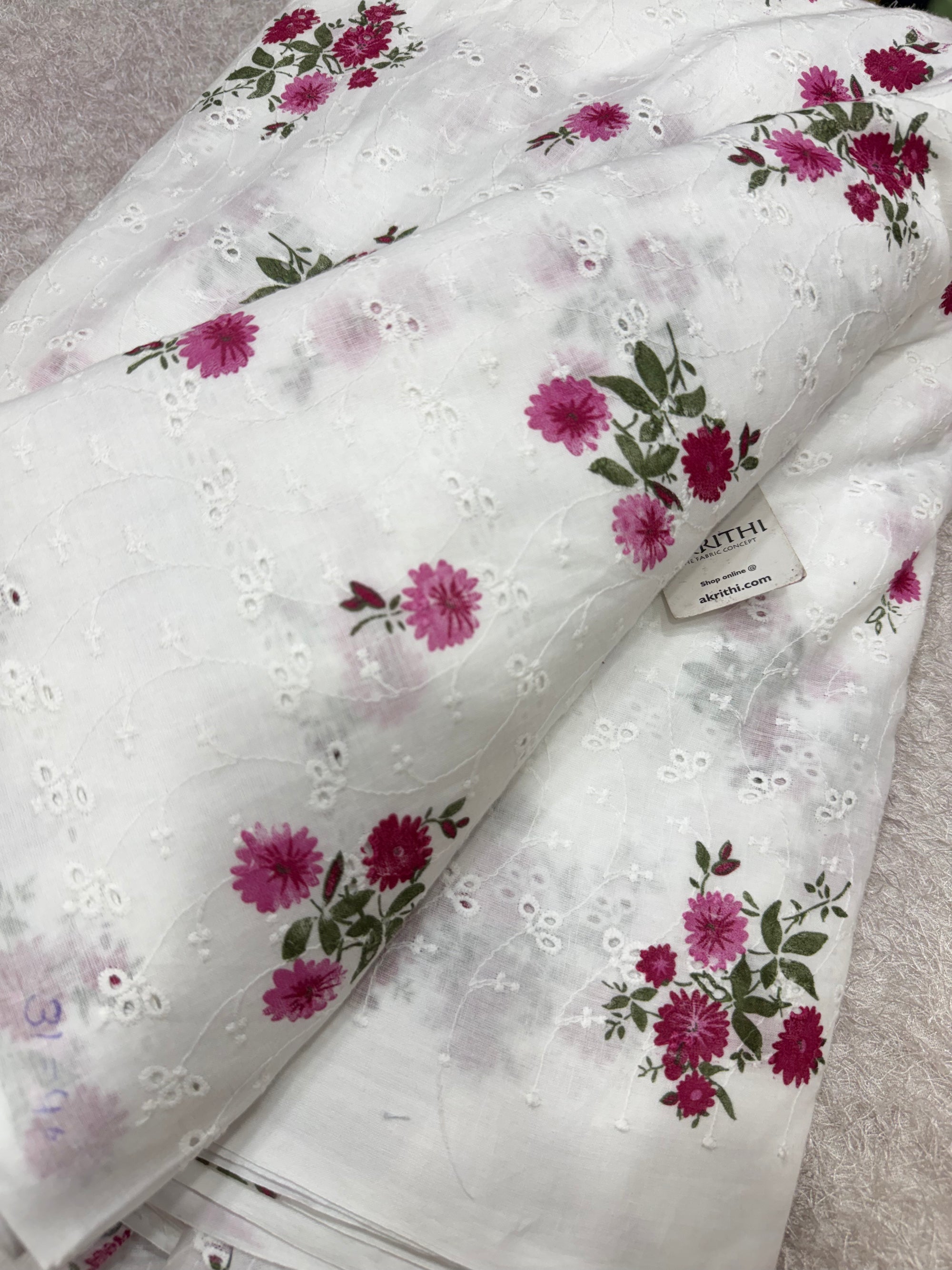 Hakoba pure mul cotton fabric