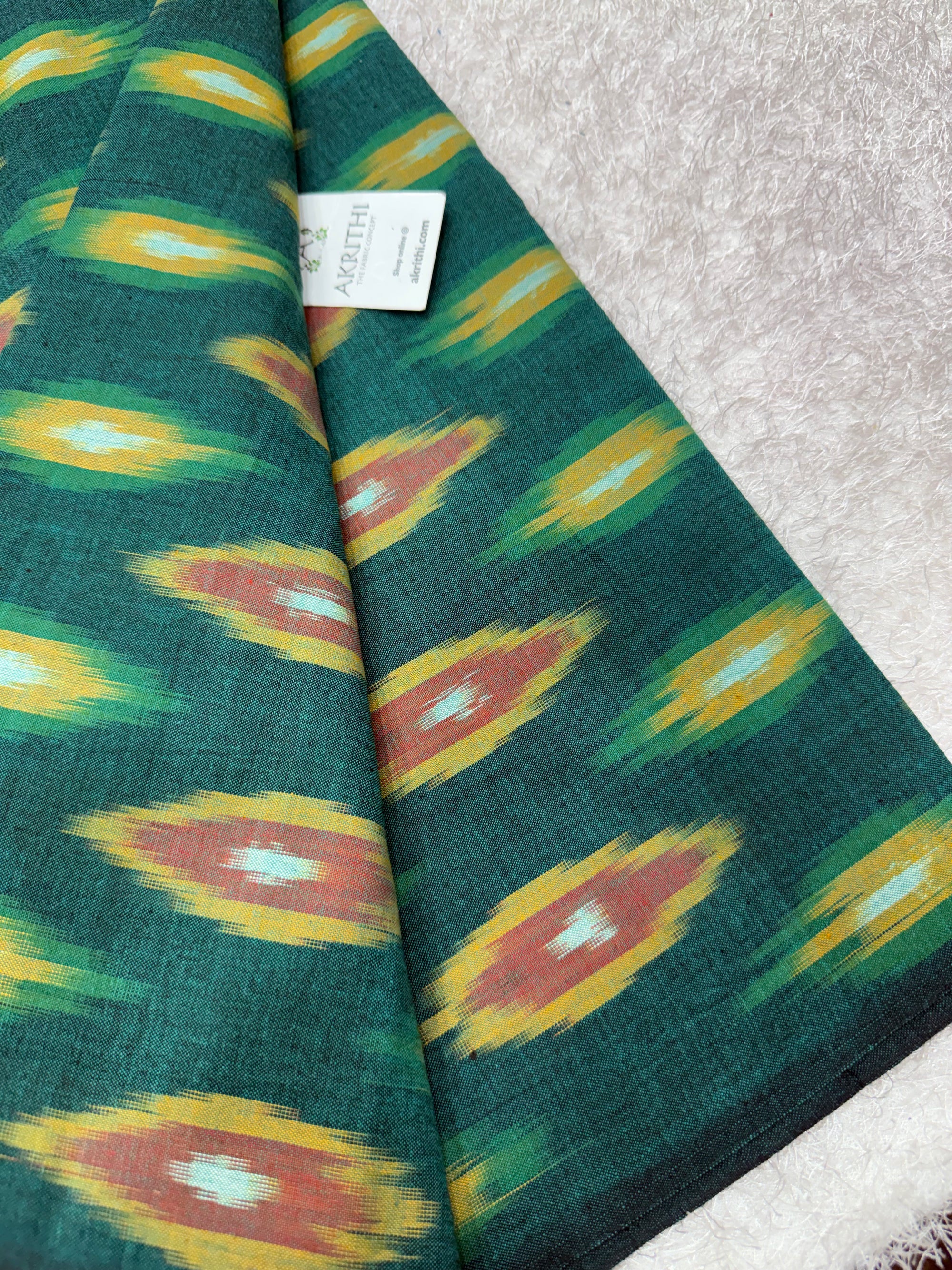 Pochampally Ikat pure cotton fabric