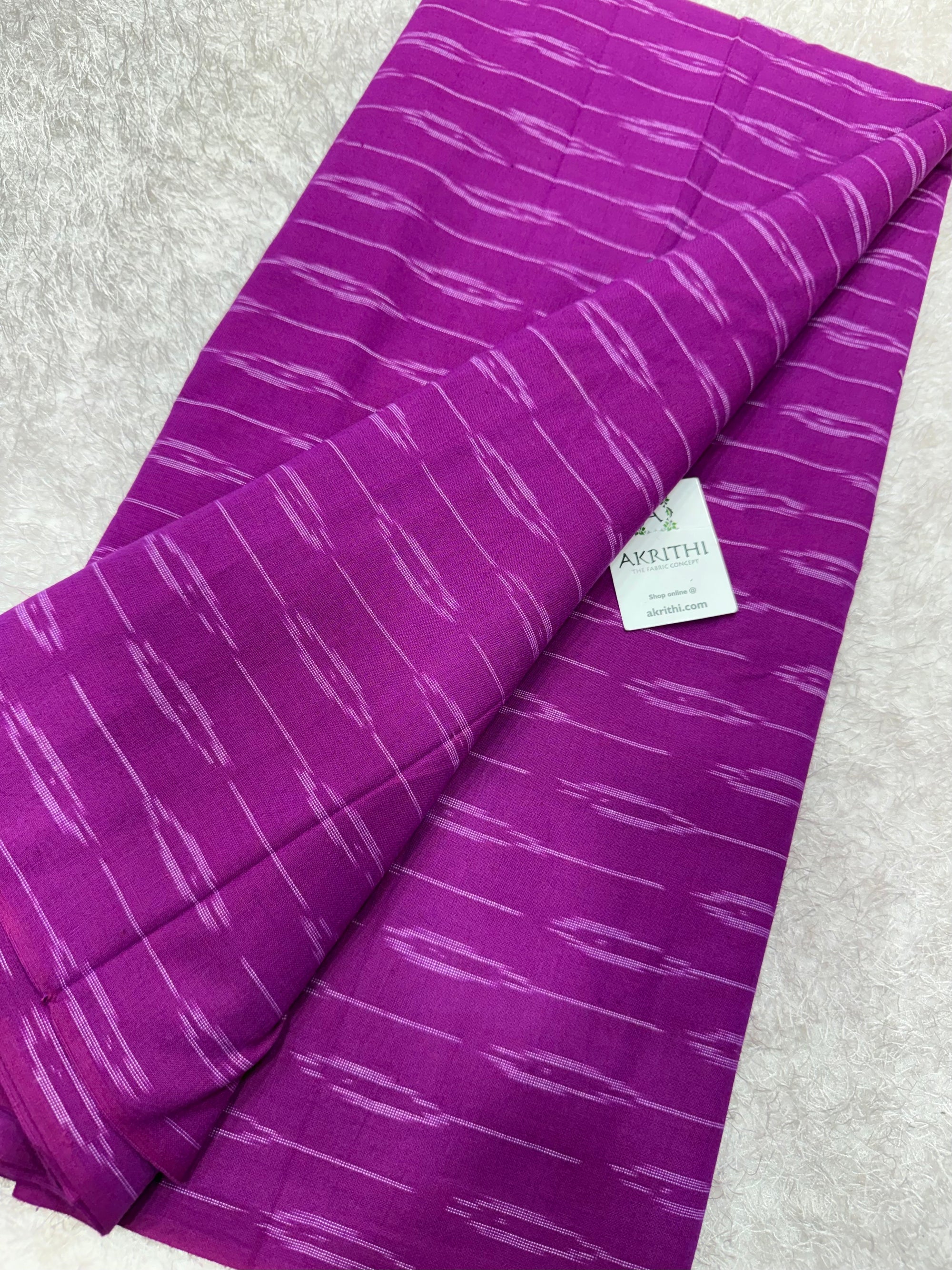 Pochampally Ikat pure cotton fabric