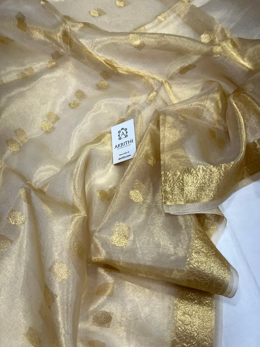 Banarasi tissue dupatta