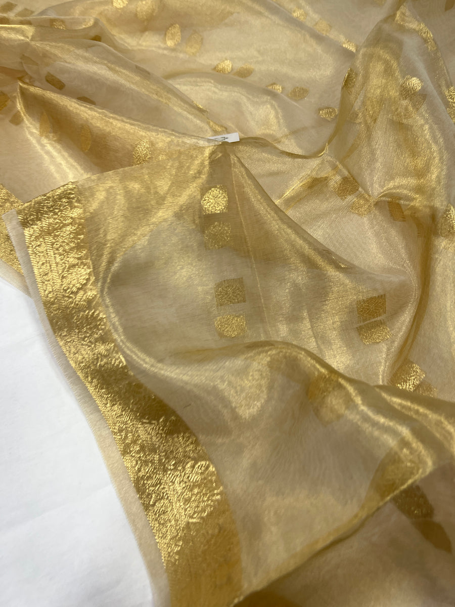 Banarasi tissue dupatta