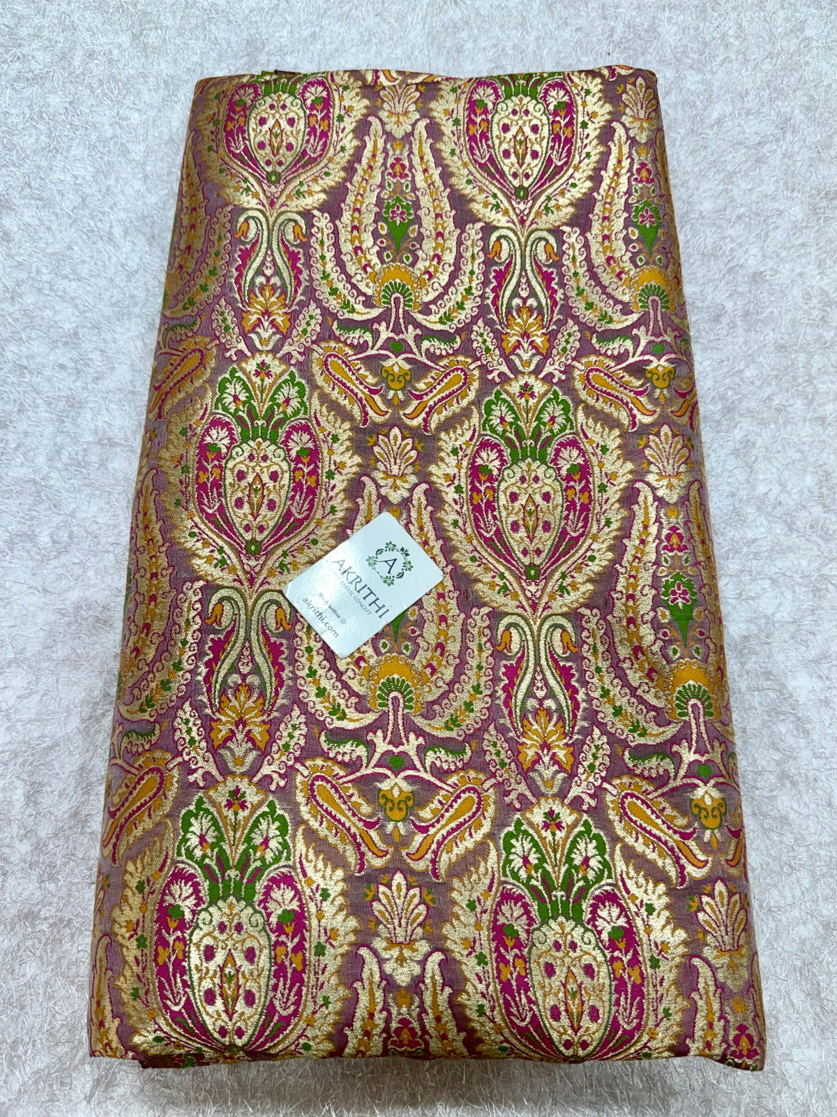Pure Banarasi Kim khwab fabric