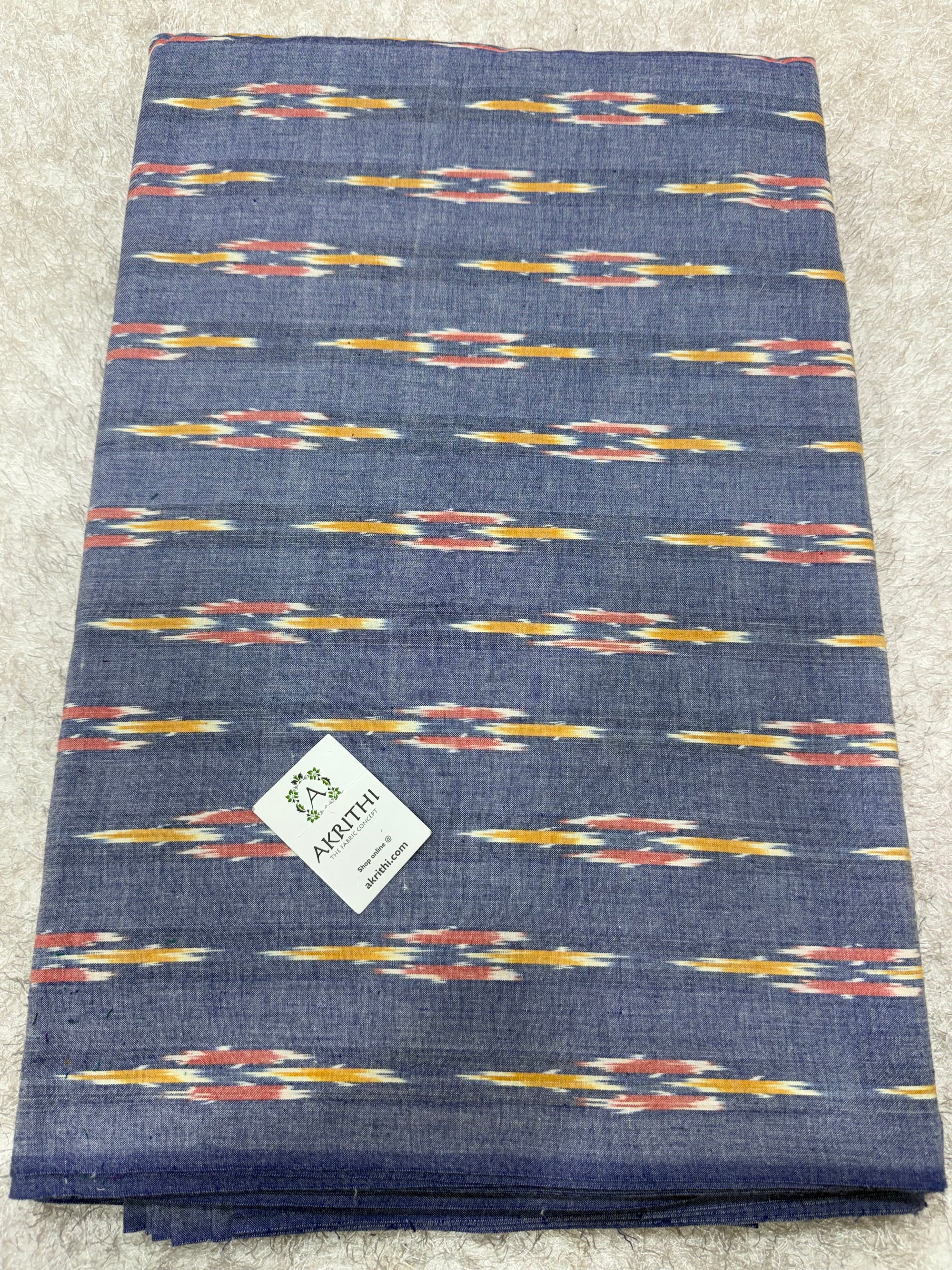 Pochampally Ikat pure cotton fabric