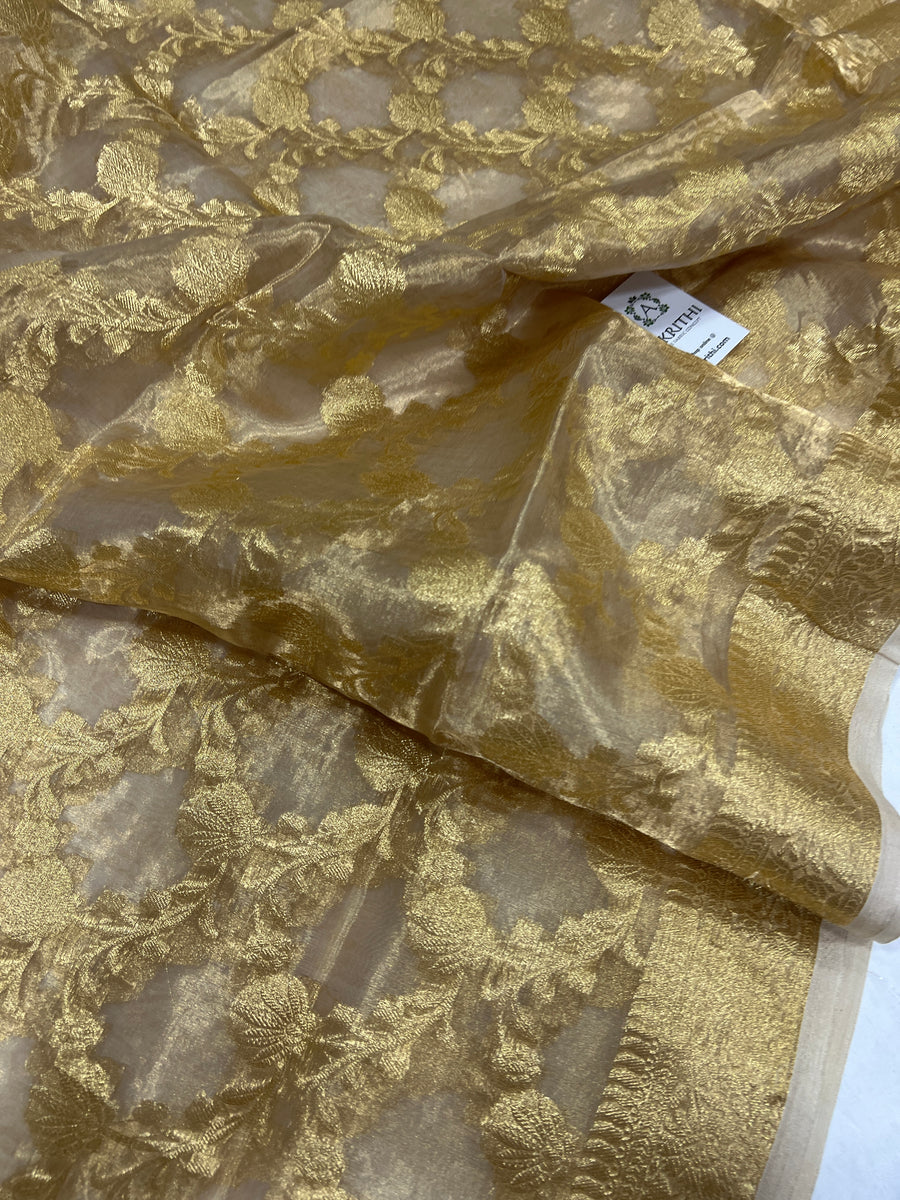 Banarasi tissue dupatta