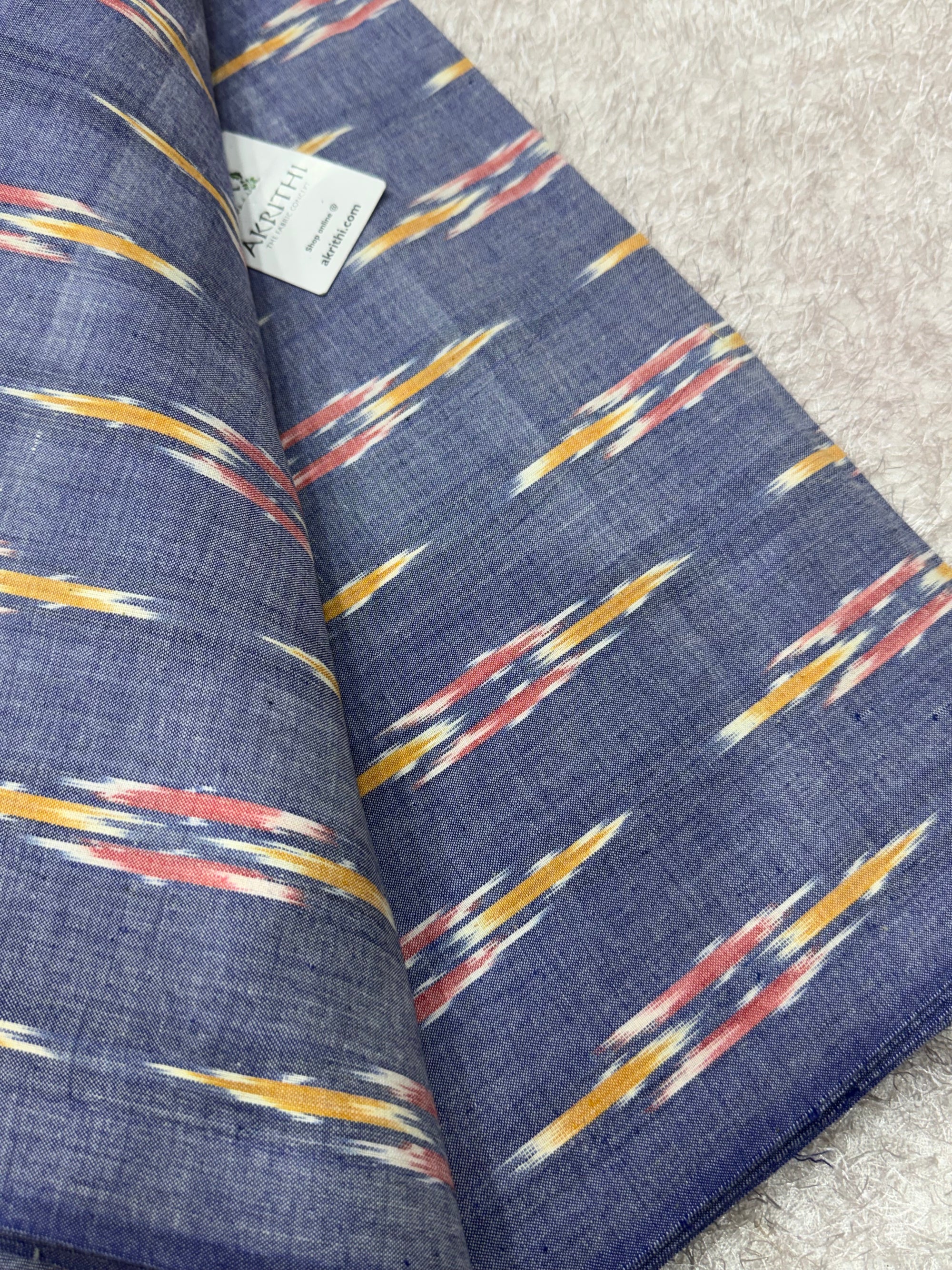 Pochampally Ikat pure cotton fabric