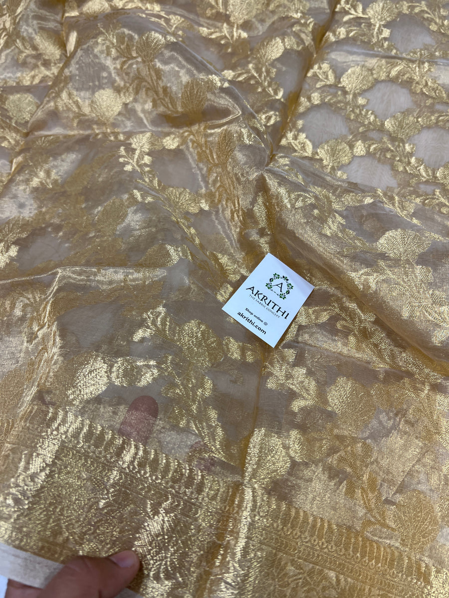 Banarasi tissue dupatta