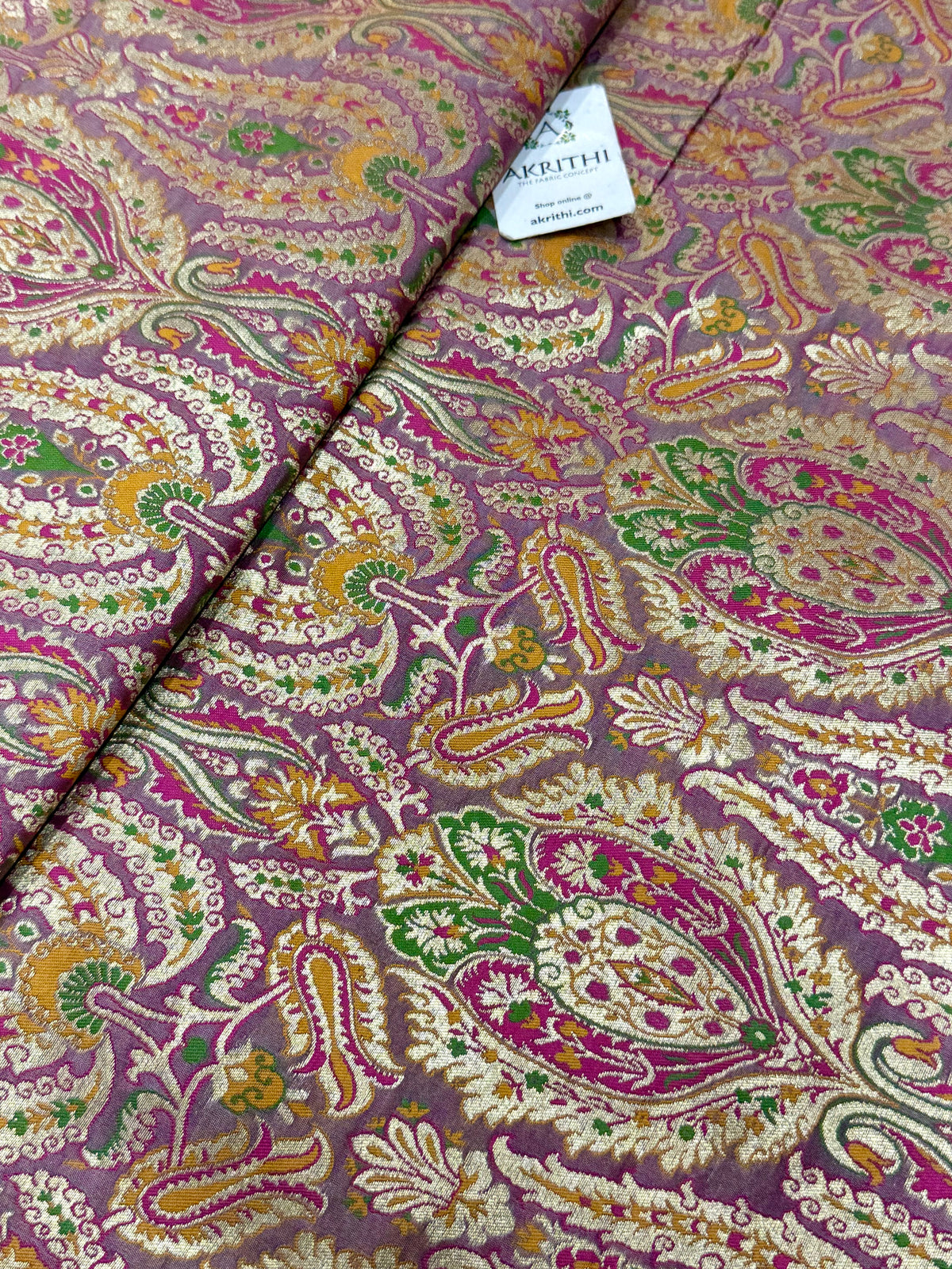 Pure Banarasi Kim khwab fabric