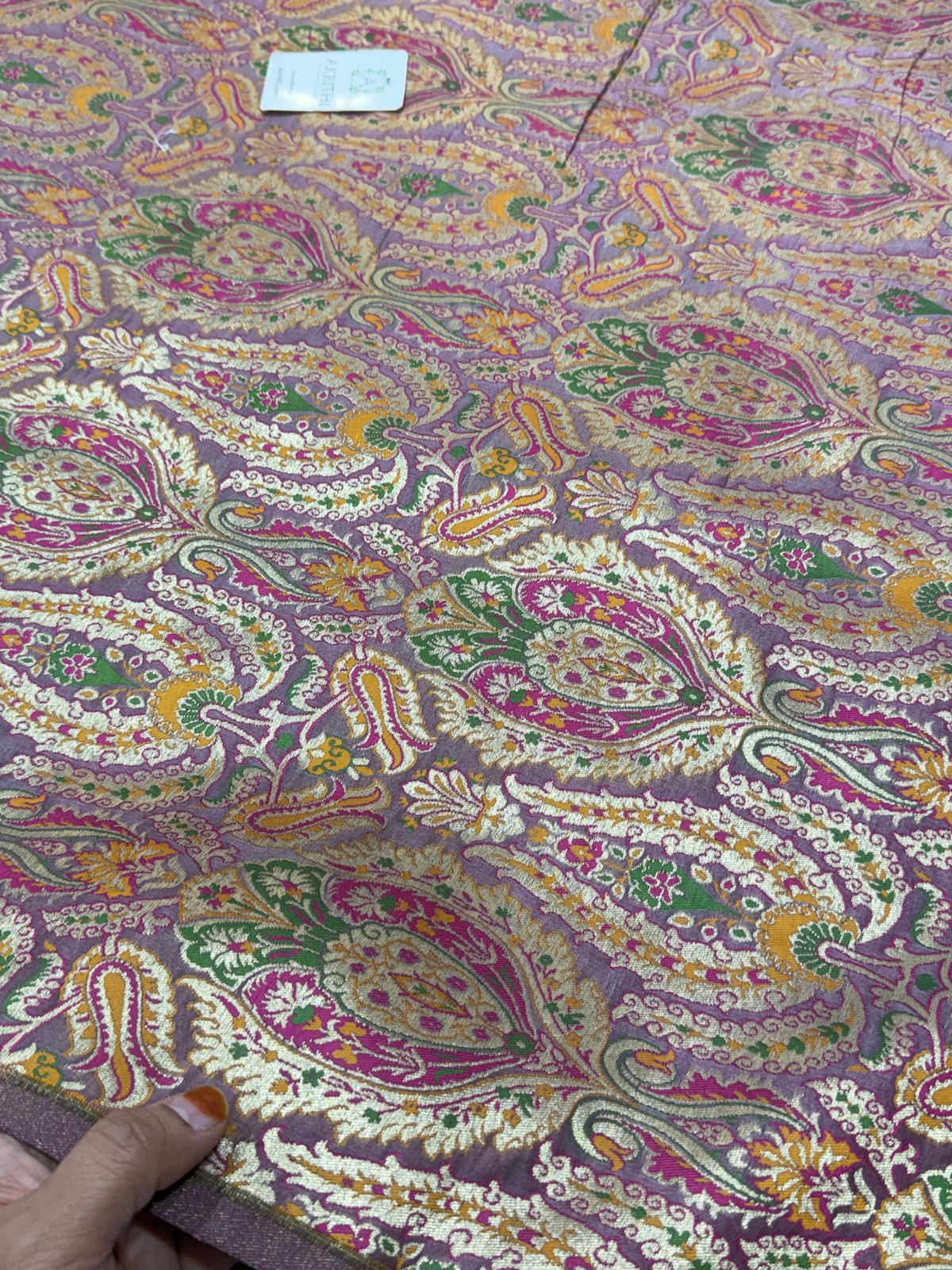 Pure Banarasi Kim khwab fabric